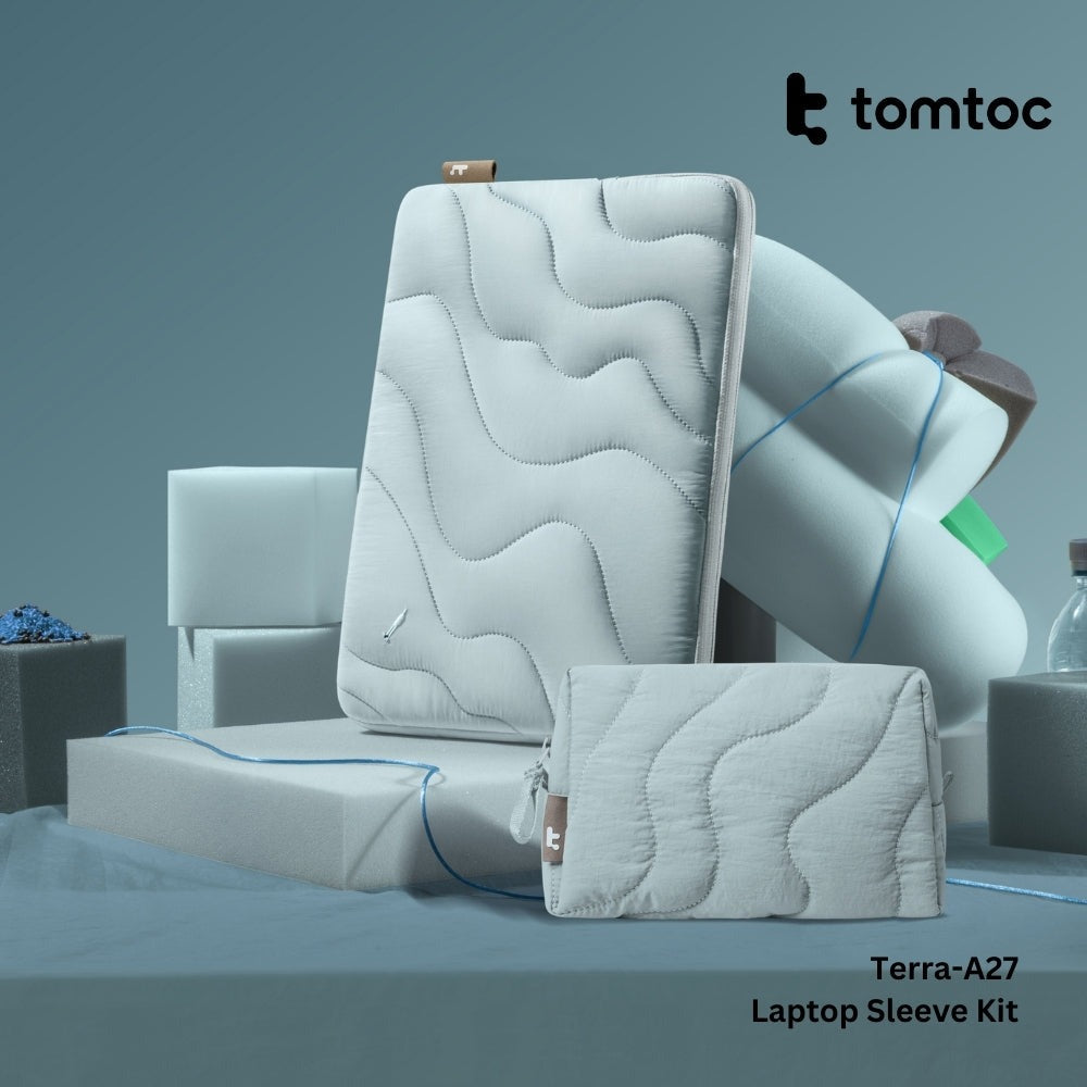 Tomtoc - Terra-A27 Laptop Sleeve Kit ( 14 Inch ) - Lakeshore