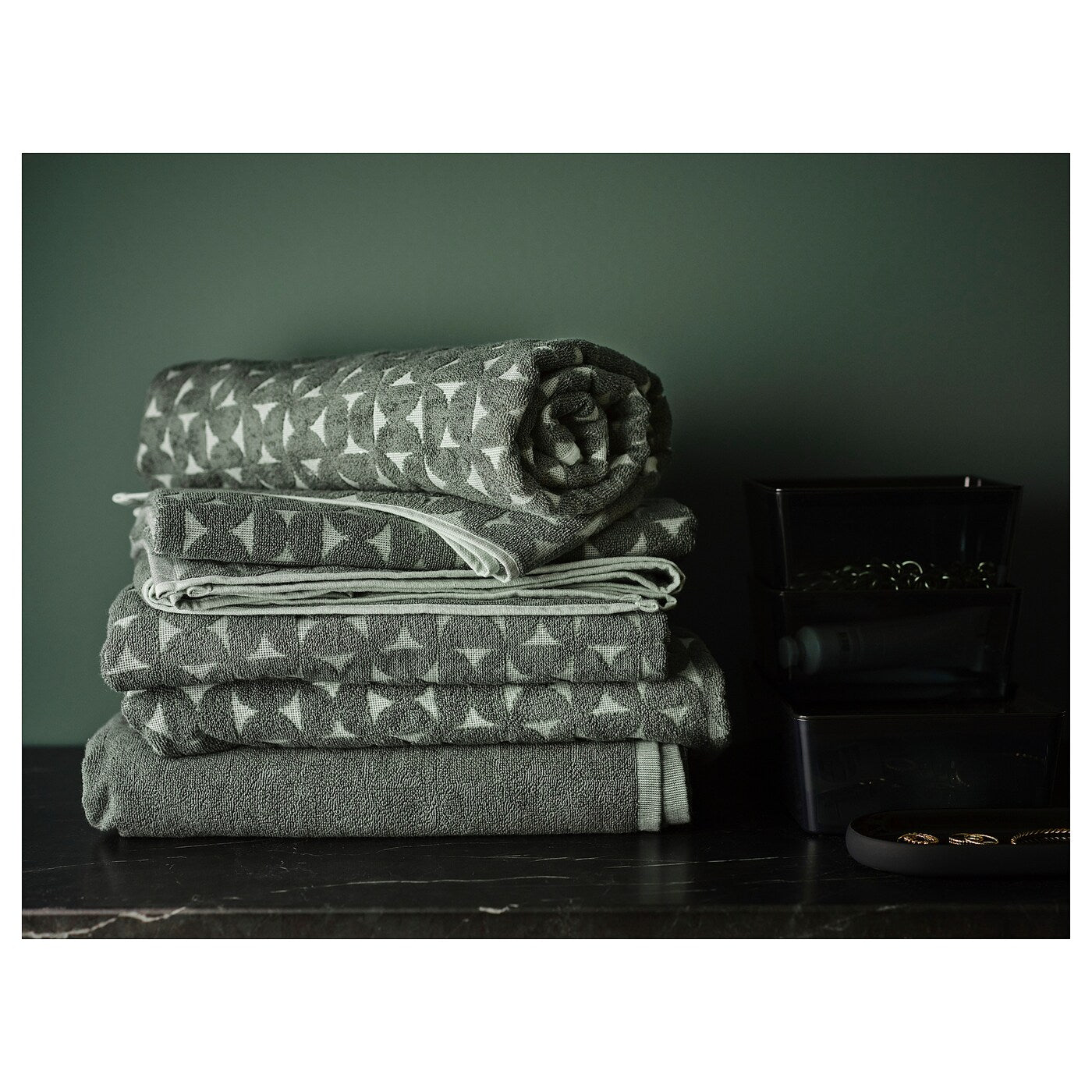 ÄNGSNEJLIKA Bath towel, light beige, 70x140 cm