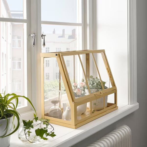 ÅKERBÄR Greenhouse, in/outdoor/white, 45 cm