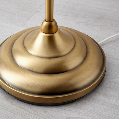 ÅRSTID Floor lamp, brass/white