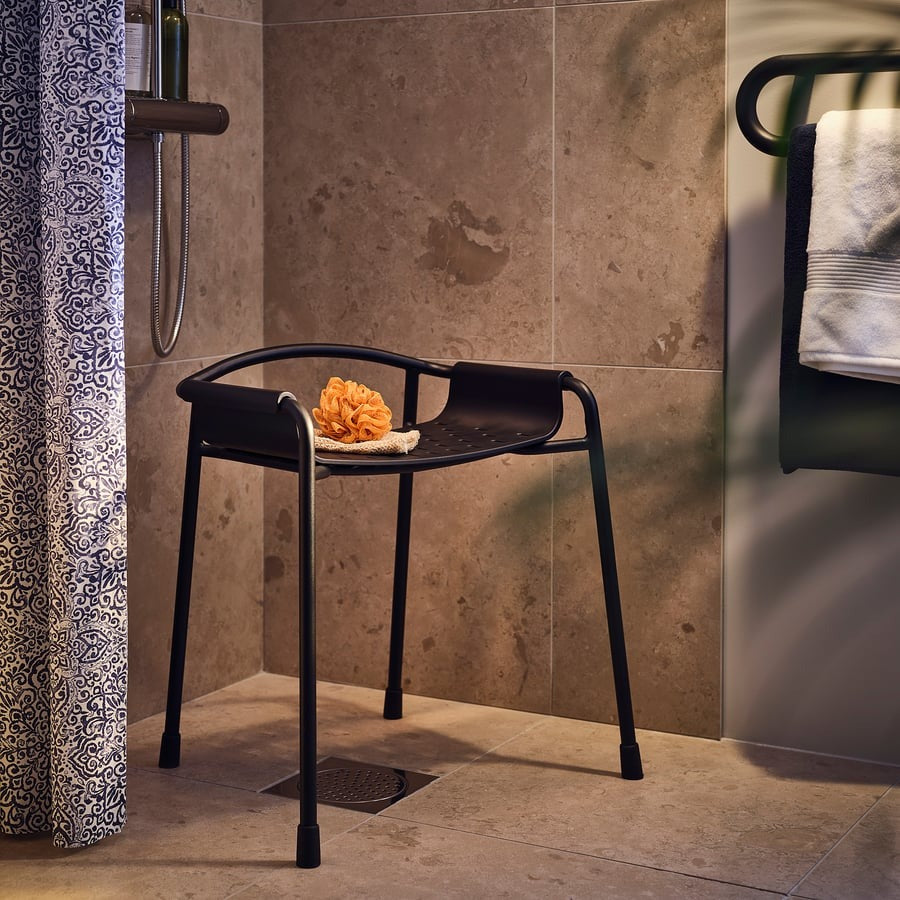 New BÄSINGEN Shower chair, anthracite