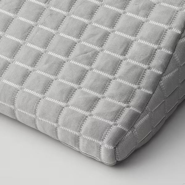 BORTBERG Lumbar cushion, grey, 31x23 cm