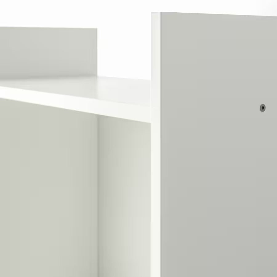 BAGGEBO Bookcase, white, 50x25x160 cm