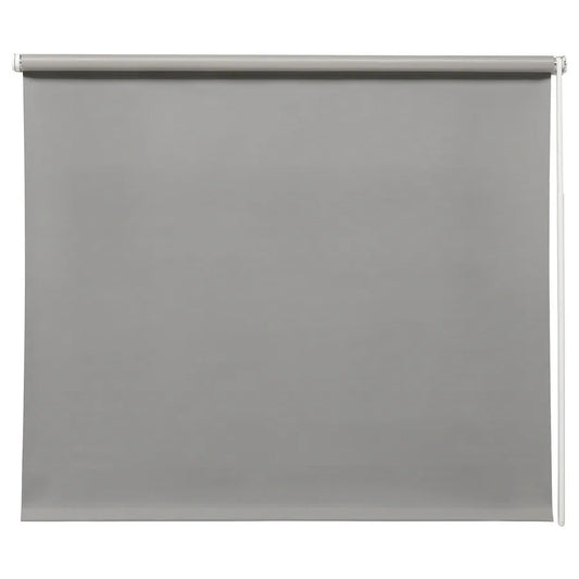 FRIDANS Block-out roller blind, grey, 160x195 cm