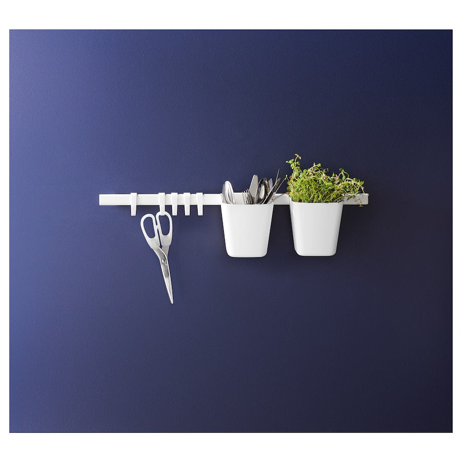 SUNNERSTA Container, white, 12x11 cm