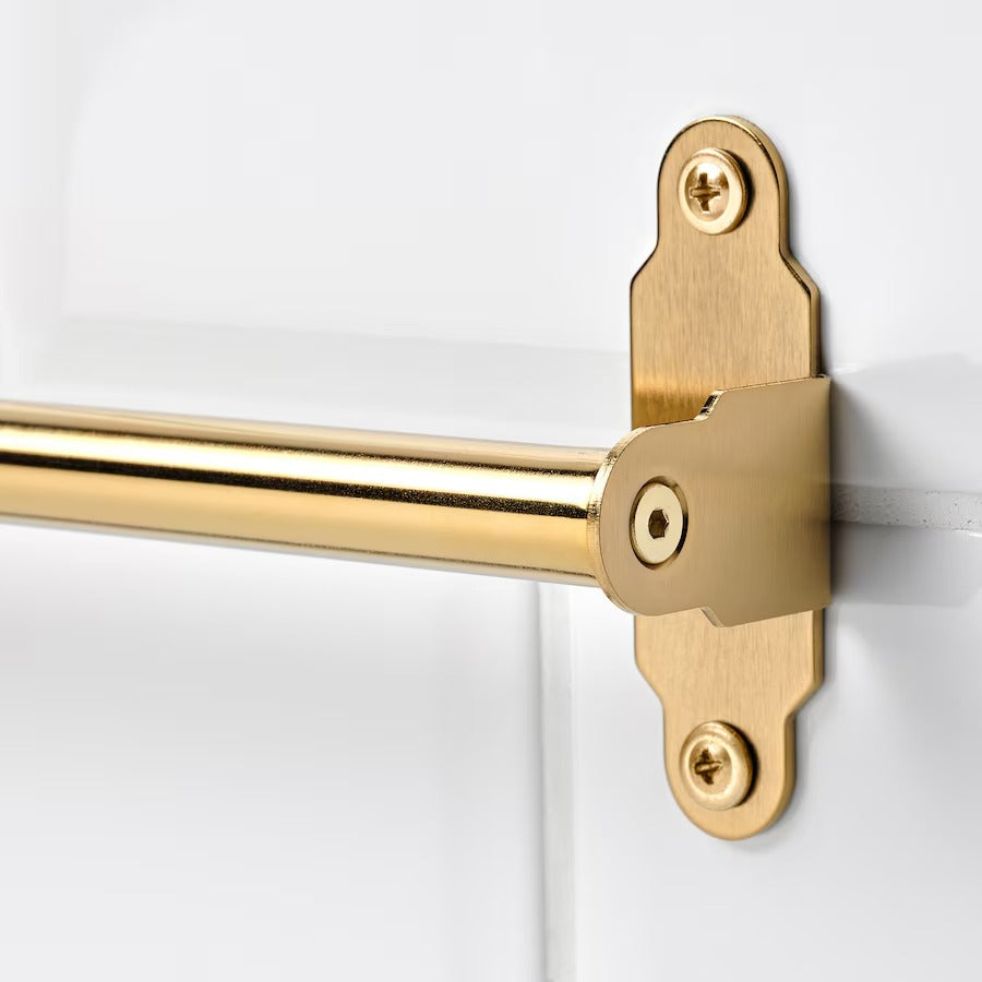 HULTARP Rail, polished/brass-colour, 60 cm