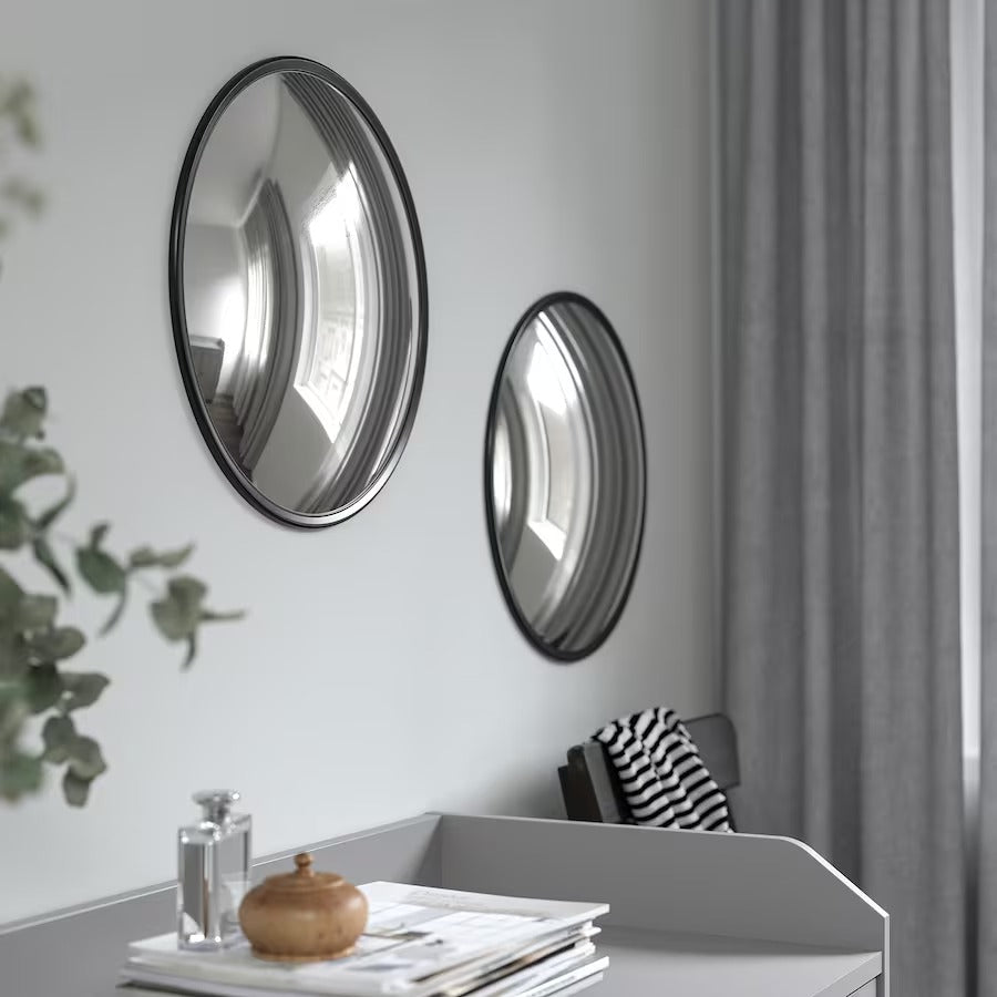 SVARTBJÖRK Decorative convex mirror, 41 cm