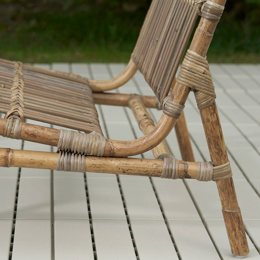 TVARÖ Seat sec for modular sofa, outdoor, brown