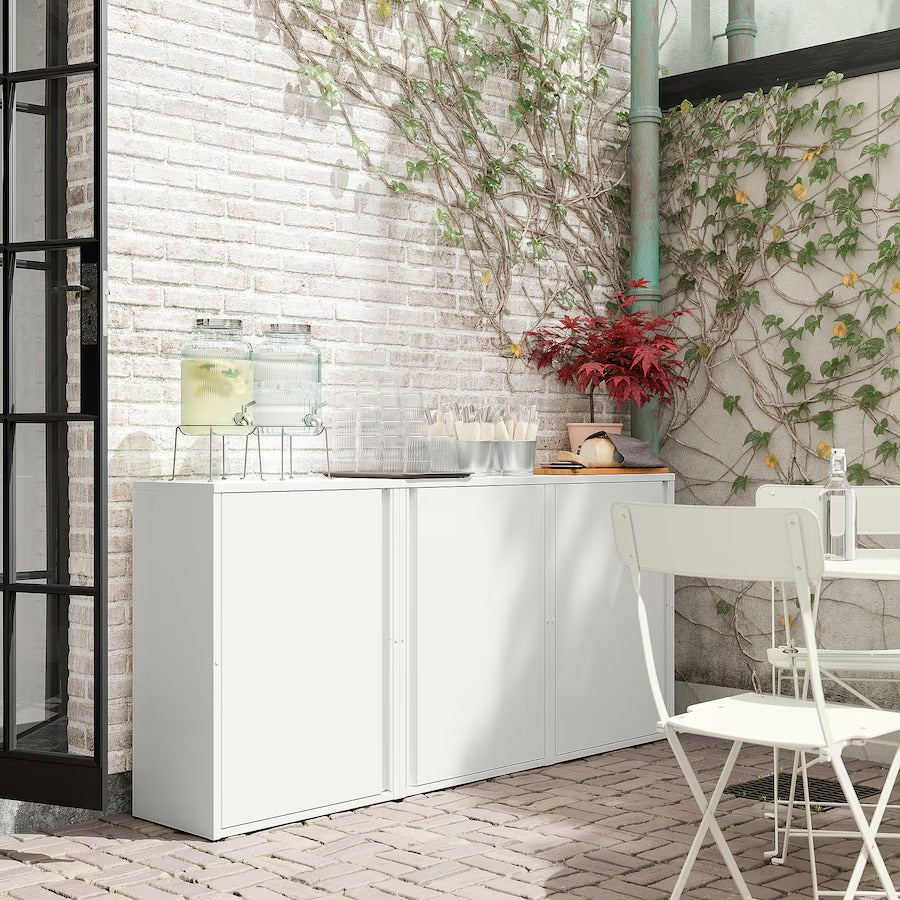 SUNDSÖ Cabinet, off- g outdoor/indoor, 60x35x86 cm