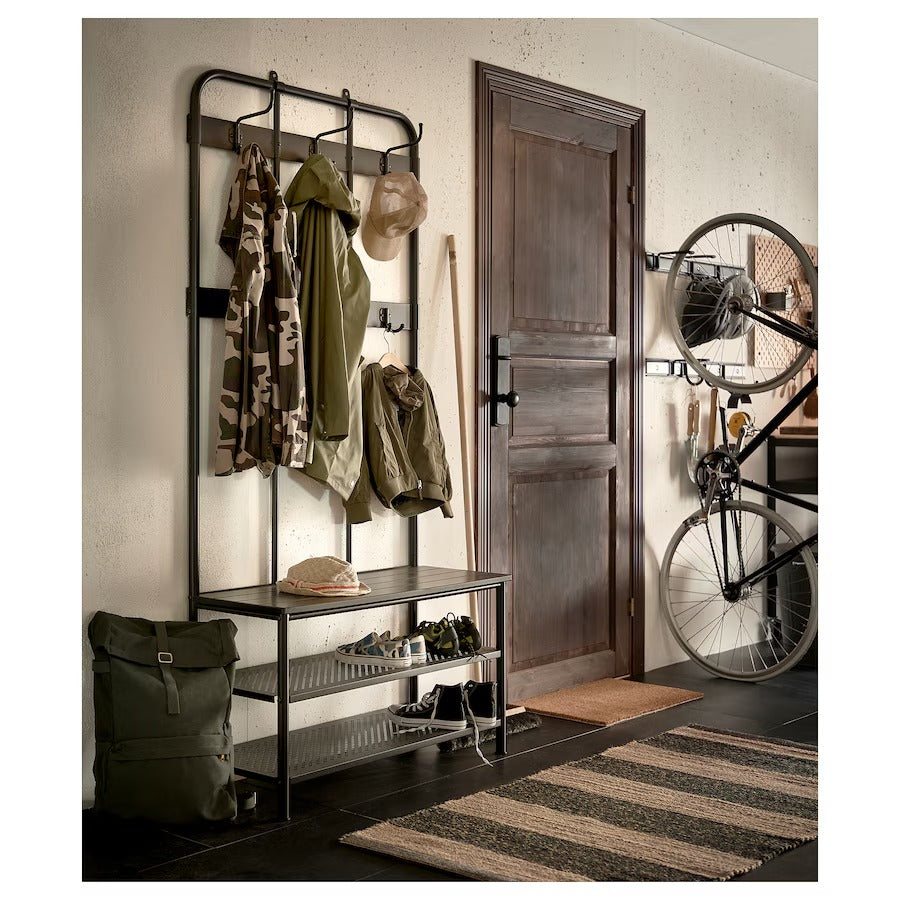 TRAMPA Door mat, natural, 60x90 cm