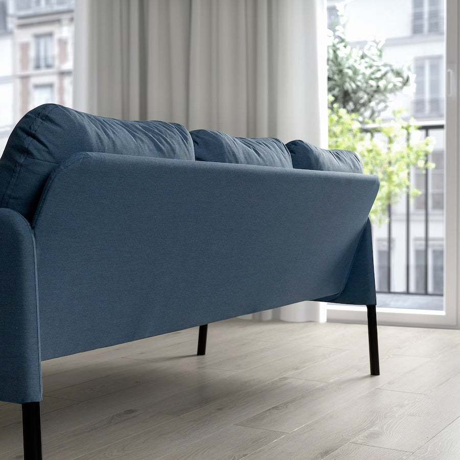 GLOSTAD 3-seat sofa, Knisa medium blue