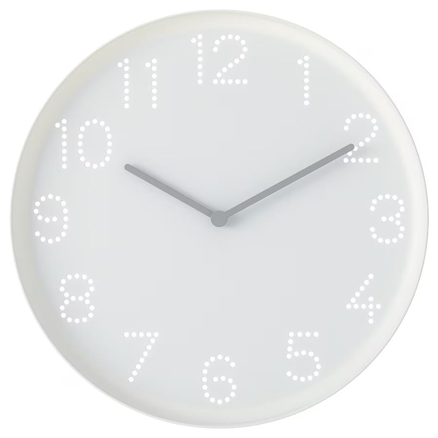 TROMMA Wall clock, white, 25 cm(Cycle Shop)