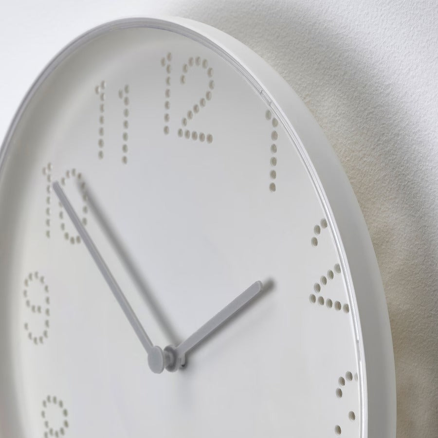 TROMMA Wall clock, white, 25 cm(Cycle Shop)