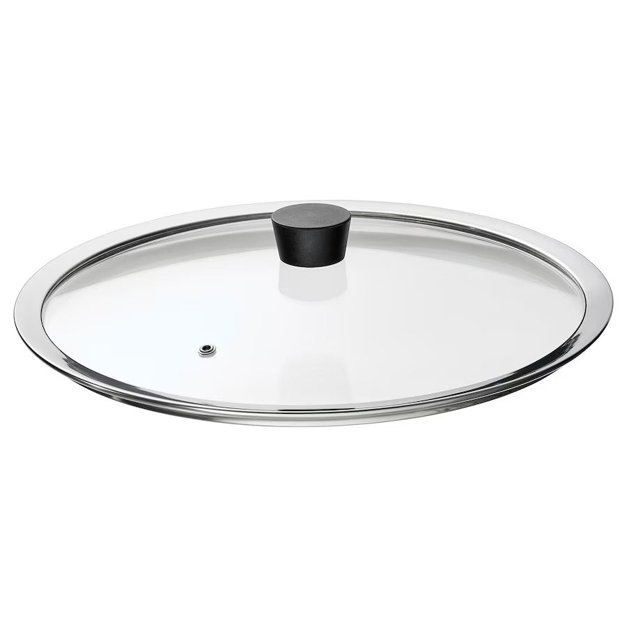 KLOCKREN Pan lid, glass, 29 cm