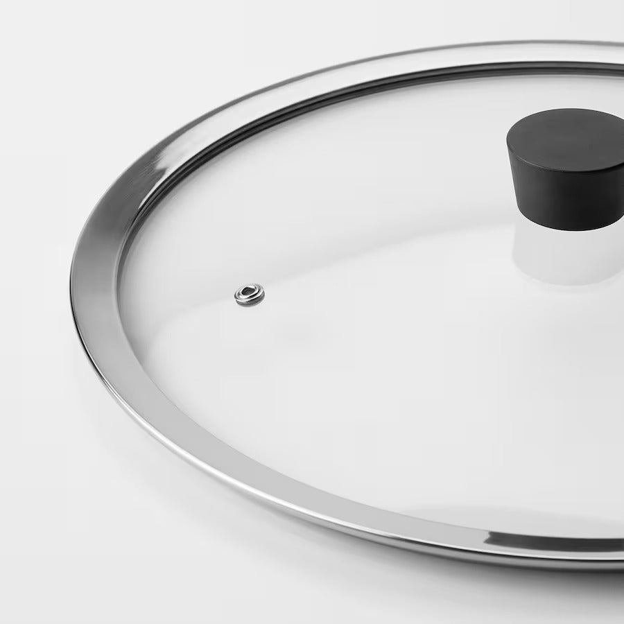 KLOCKREN Pan lid, glass, 29 cm