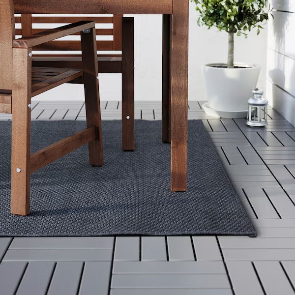 MORUM Rug flatwoven, in/outdoor, beige, 200x300 cm