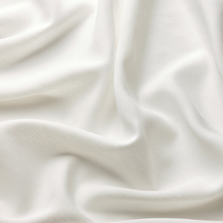 ROSENROBINIA Sheer curtains, 1 pair, beige, 145x250 cm