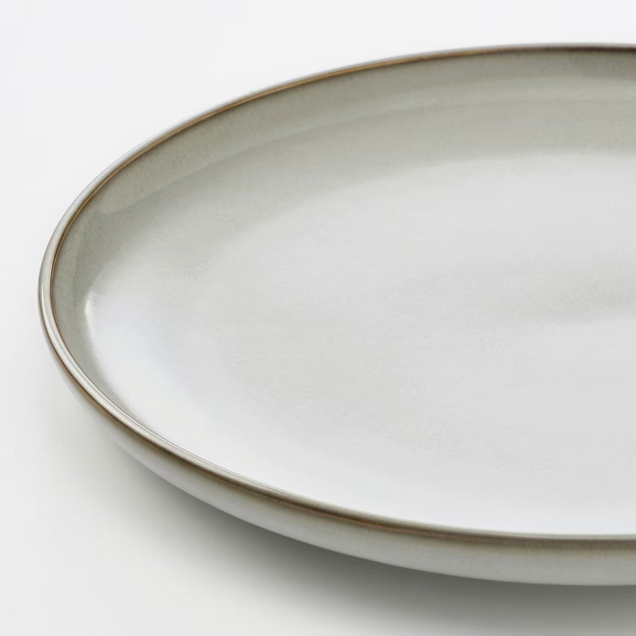 GLADELIG Plate, blue, 25 cm