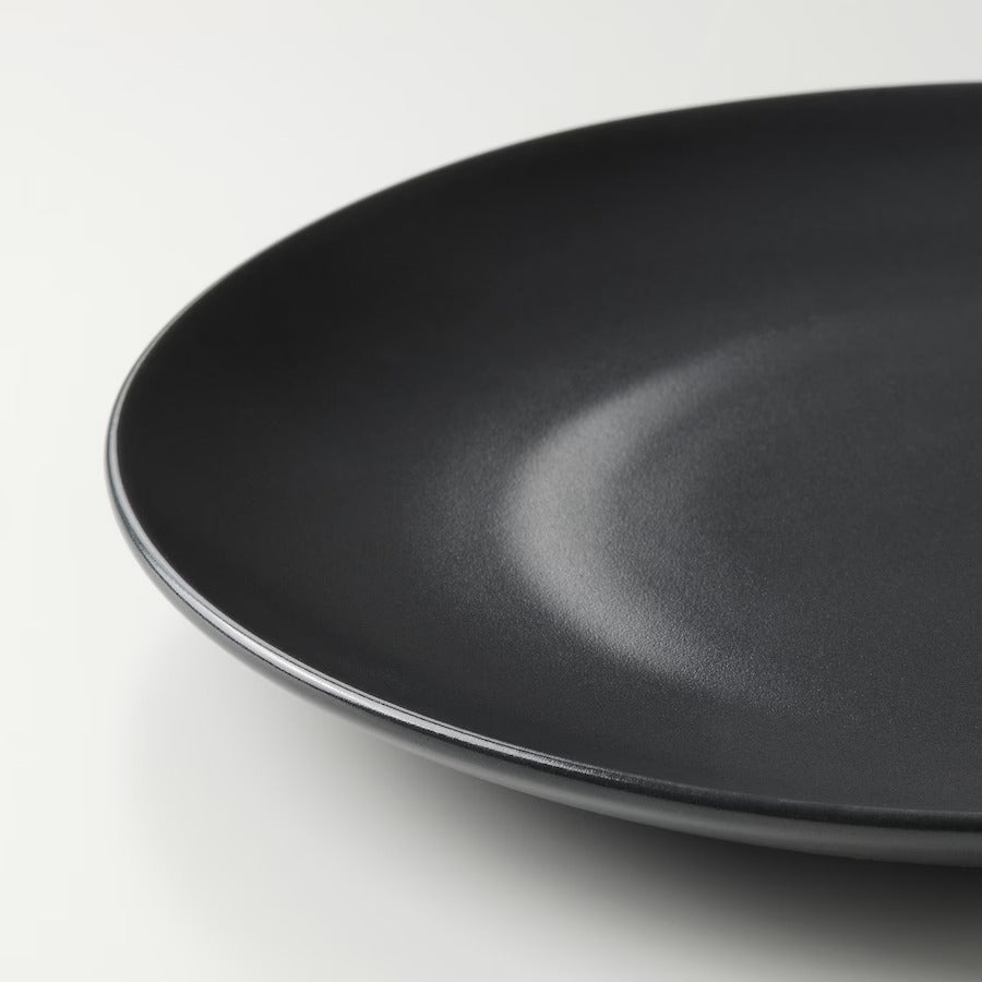 FÄRGKLAR Plate, glossy beige, 26 cm