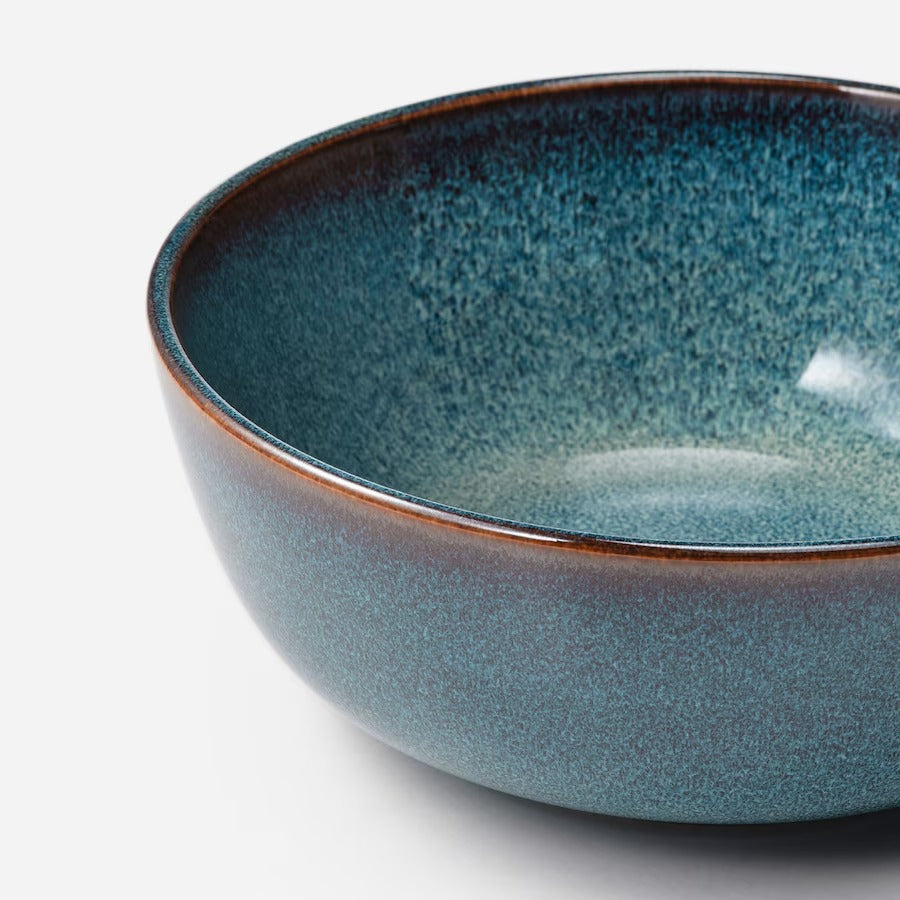 GLADELIG Bowl, grey, 14 cm
