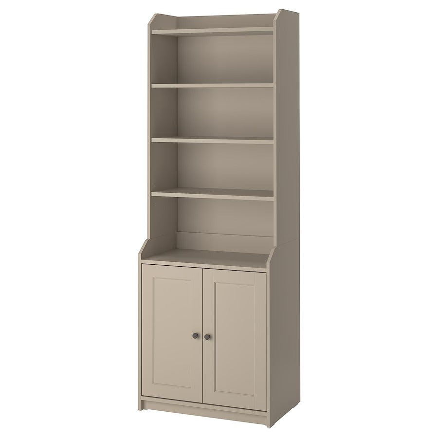 HAUGA High cabinet with 2 doors, white, 70x199 cm