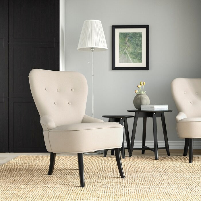REMSTA Armchair, Djuparp dark green-blue