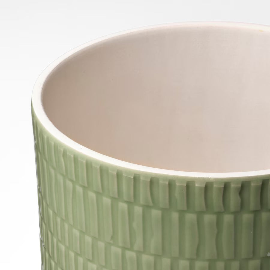 CHIAFRÖN Plant pot, in/outdoor dark blue, 15 cm