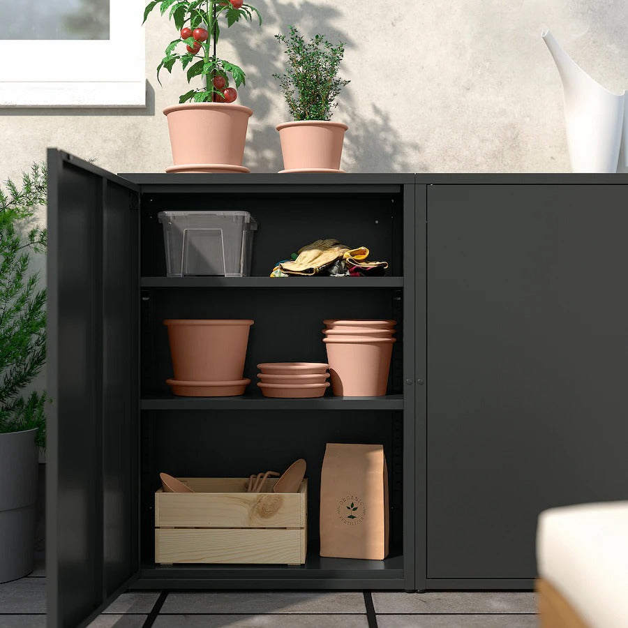 SUNDSÖ Cabinet, off- g outdoor/indoor, 60x35x86 cm