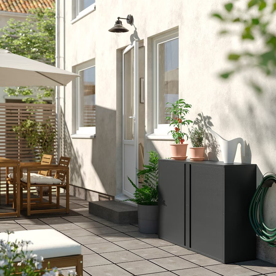 SUNDSÖ Cabinet, off- g outdoor/indoor, 60x35x86 cm