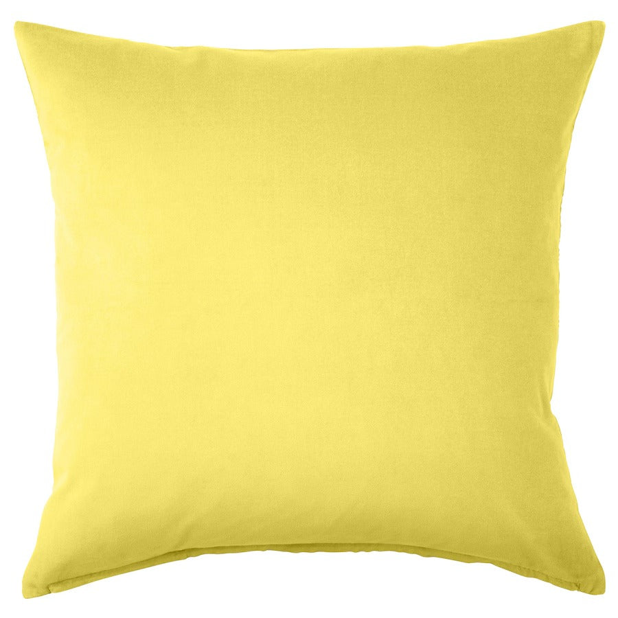 SANELA Cushion cover, beige-yellow, 50x50 cm