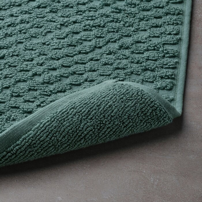 FJÄLLKATTFOT Bath mat, beige, 40x60 cm