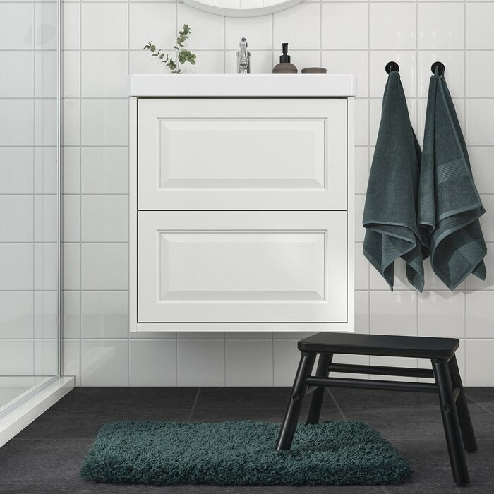 ALMTJÄRN Bath mat, beige, 40x60 cm