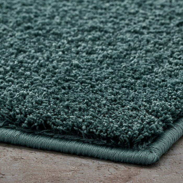 BACKMÅRA Bath mat, dark grey-blue, 50x80 cm