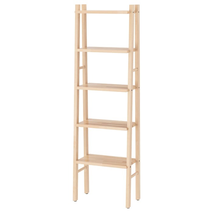 VILTO Shelving unit, birch, 46x150 cm