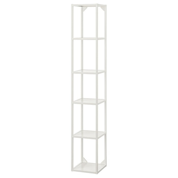 ENHET High fr w shelves, anthracite, 30x30x180 cm