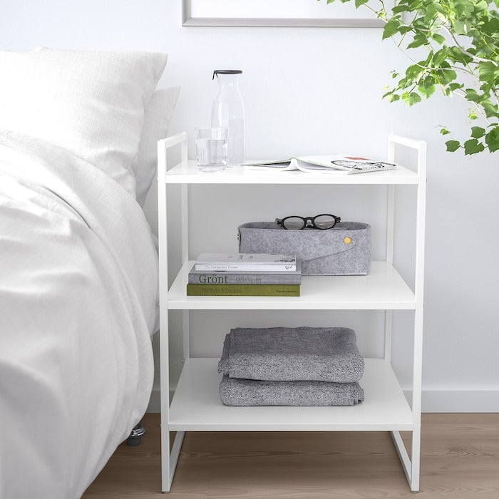 JONAXEL Shelving unit, white, 50x51x70 cm