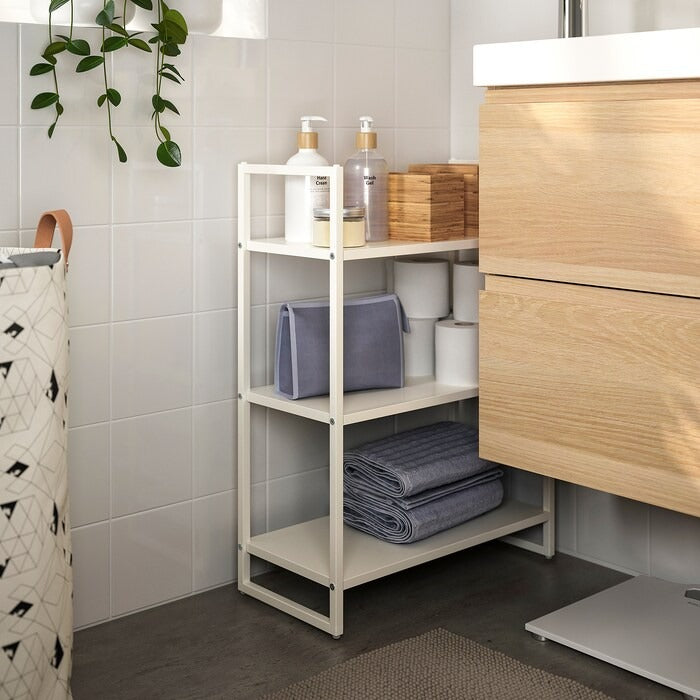 JONAXEL Shelving unit, white, 50x51x70 cm