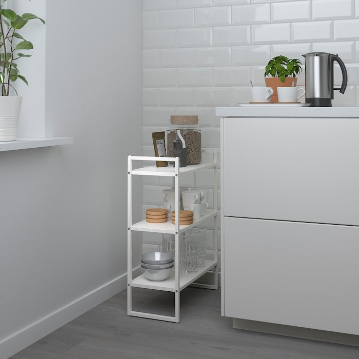 JONAXEL Shelving unit, white, 50x51x70 cm