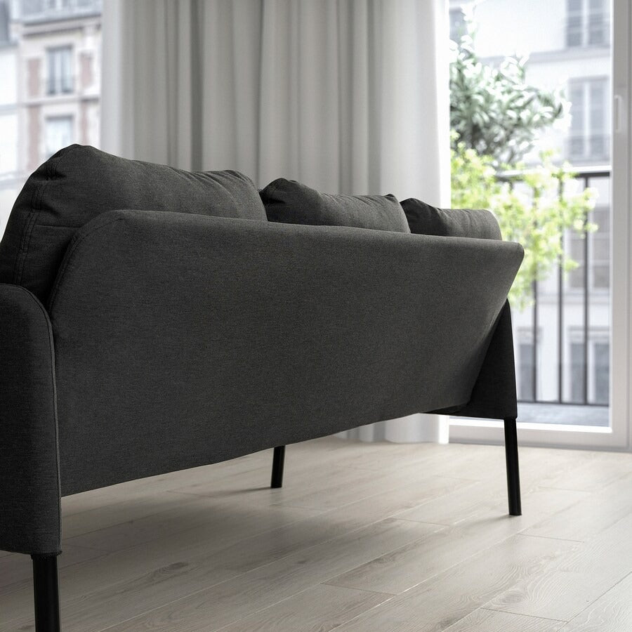 GLOSTAD 3-seat sofa, Knisa medium blue