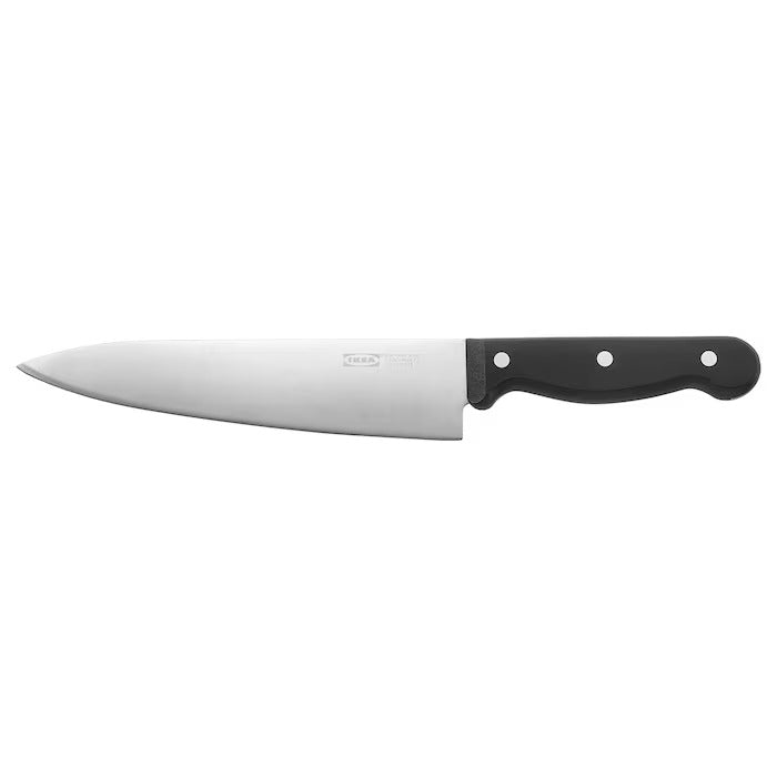 VARDAGEN Cook's knife, dark grey, 16 cm
