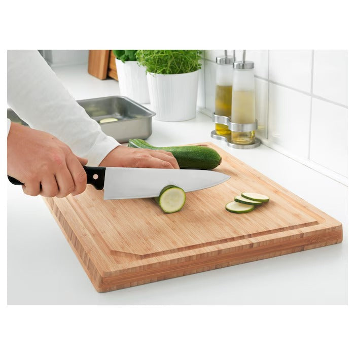 VARDAGEN Cook's knife, dark grey, 16 cm