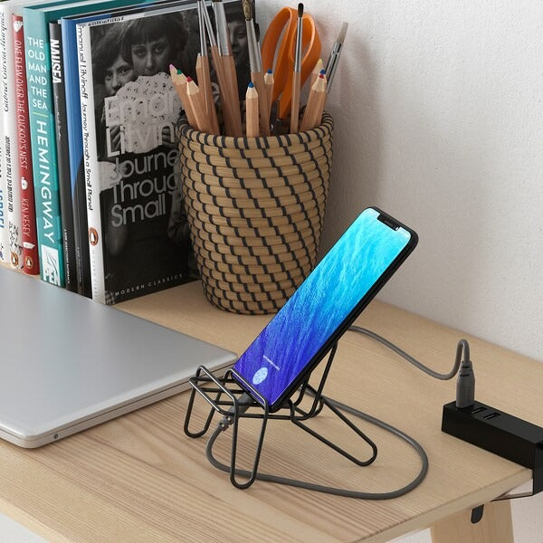 New KRUBBET Holder for mobile phone, dark green