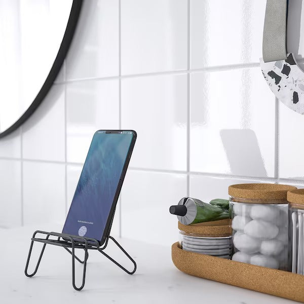 New KRUBBET Holder for mobile phone, dark green