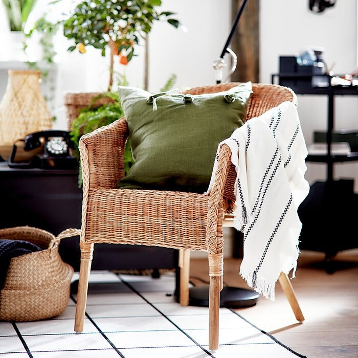 AGEN Chair, rattan/bamboo
