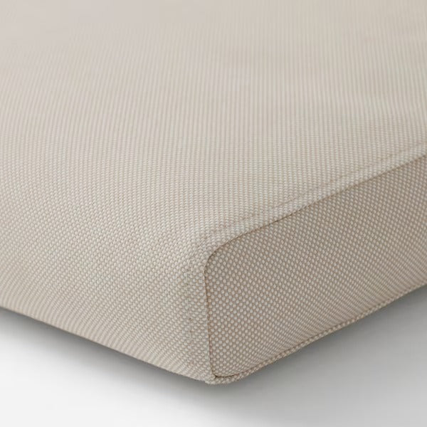 FRÖSÖN/DUVHOLMEN Seat/back cushion, outdoor, dark grey, 116x45 cm