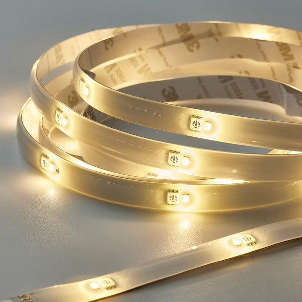 New ORMANÄS LED lighting strip, smart wireless dimmable/colour and white spectrum, 4 m