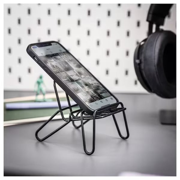New KRUBBET Holder for mobile phone, dark green