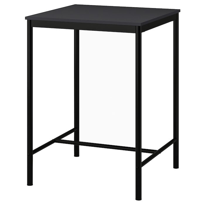 SANDSBERG Bar table, black, 67x67 cm