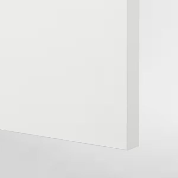 KNOXHULT Corner base cabinet, white, 100x85 cm