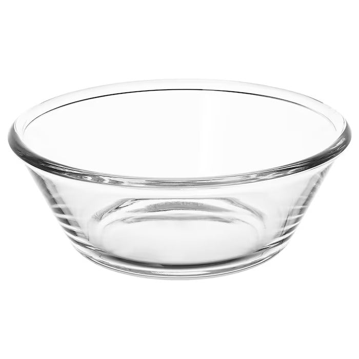 VARDAGEN Bowl, clear glass, 26 cm